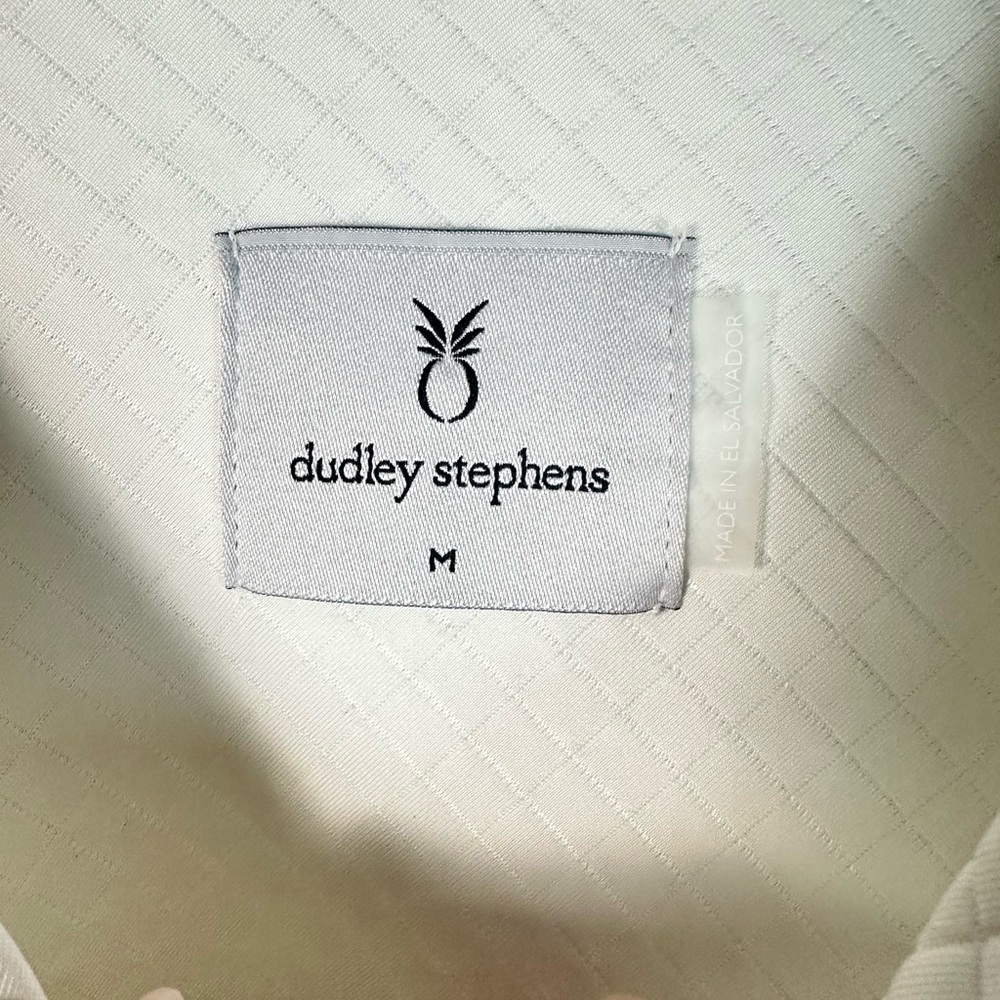 Dudley Stephens White Waffle P’town Sweatshirt with American Flag - Picture 2 of 9